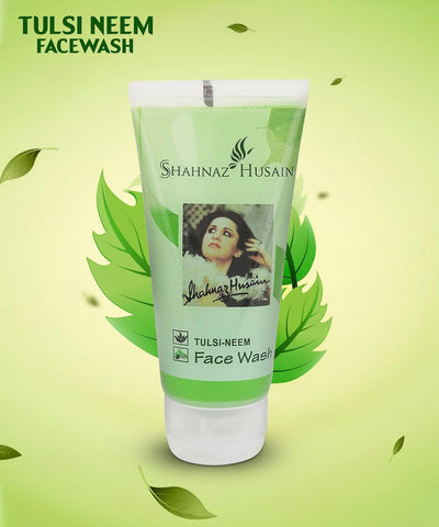 Shahnaz Husain Tulsi Neem Face Wash - Ayurvedic Face Wash - 150g