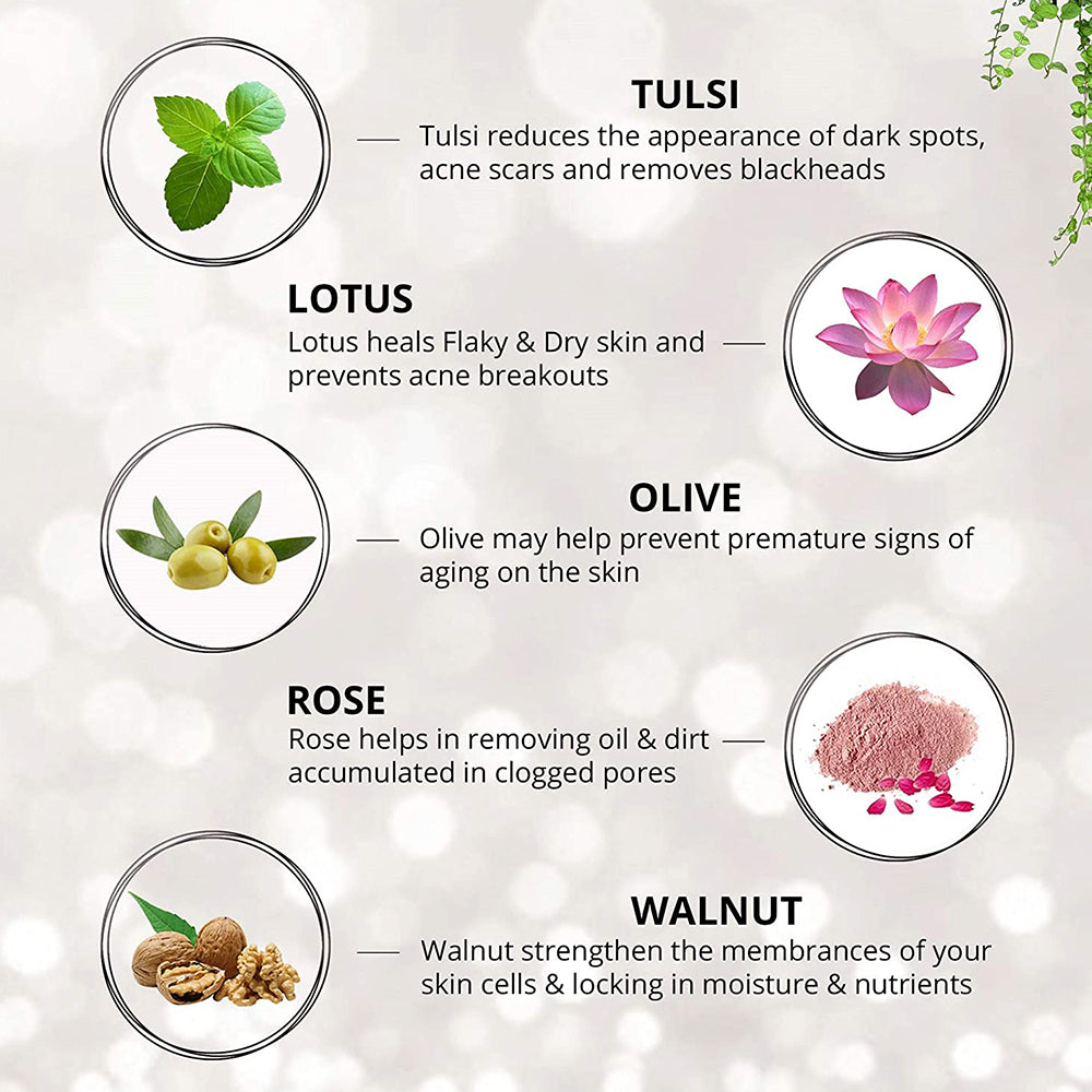 Aaryanveda Pearl Spa Facial Kit All Type Skin Solution Unisex For Fairness 210g