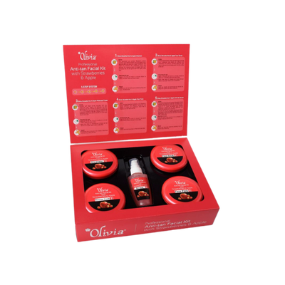 Olivia Professional Anti-tan Facial Strawberries And Apple 400gm