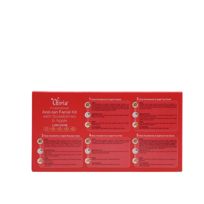 Olivia Professional Anti-tan Facial Strawberries And Apple 400gm