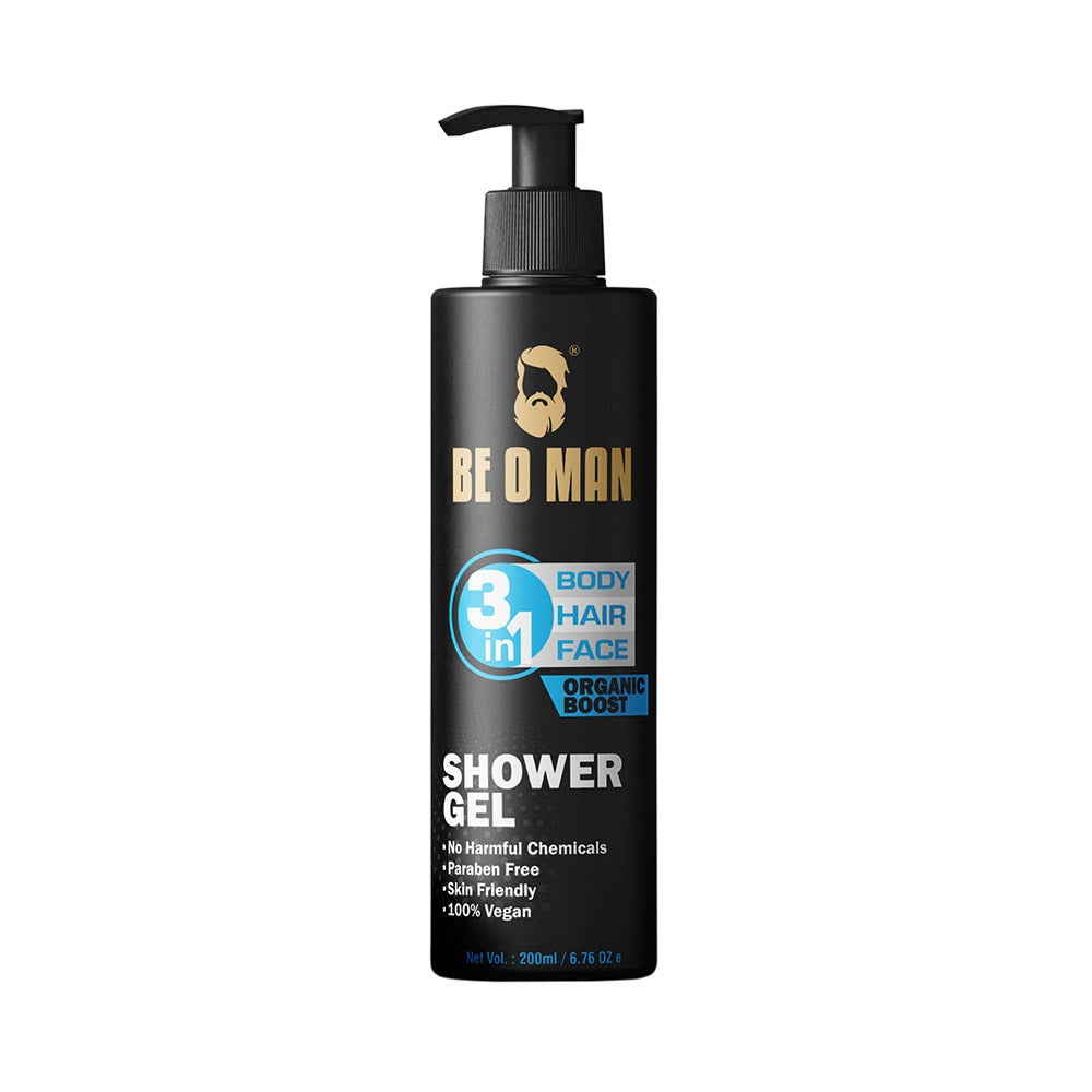 BEOMAN Shower Gel 3 in 1 - Face, Body, Hair 200 ML