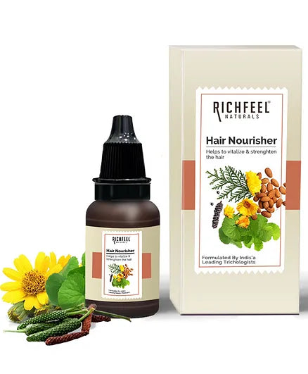Richfeel Brahmi Hair Repair & Nourish Combo Pack (Hair Pack, Hair Nourisher, Hair Root Tonic)