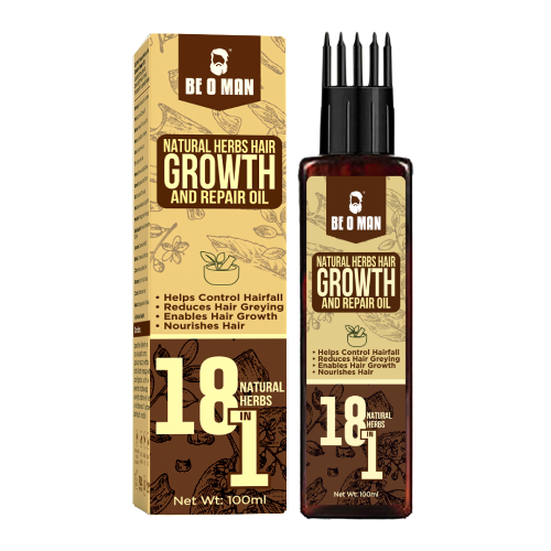 Be O Man Ayurvedic Hair Growth Oil (100ml)