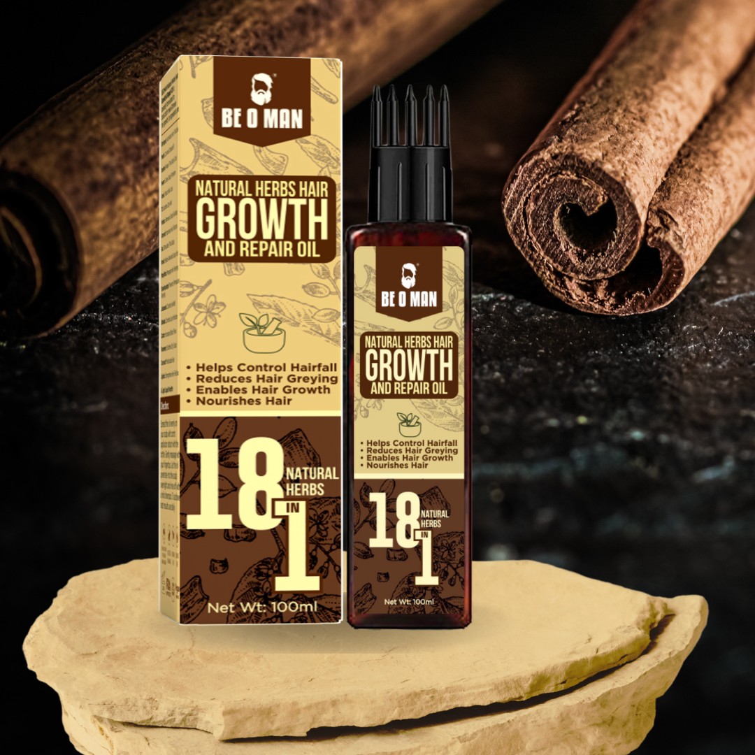 Be O Man Ayurvedic Hair Growth Oil (100ml)