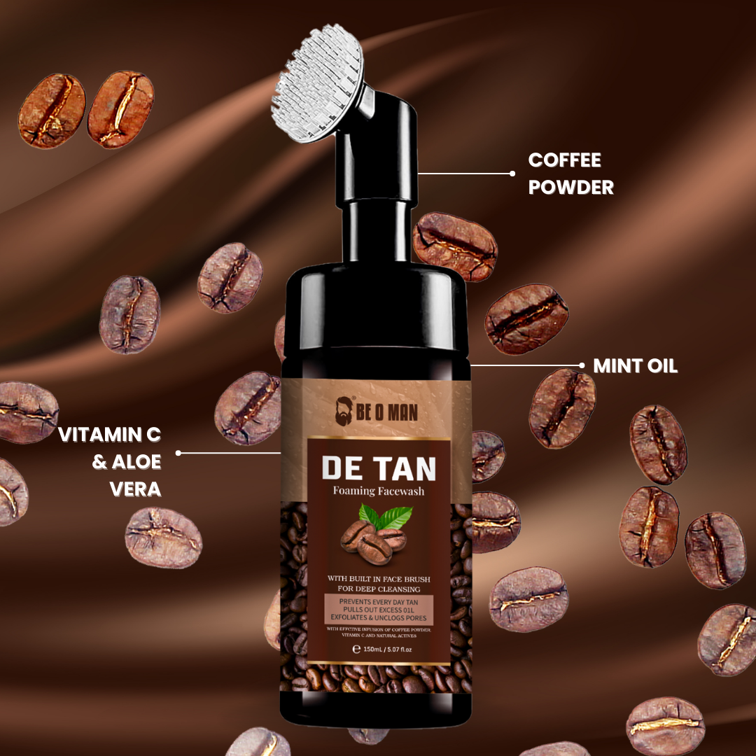 BE O MAN Detan Foaming Facewash For Deep Cleansing 150 ml