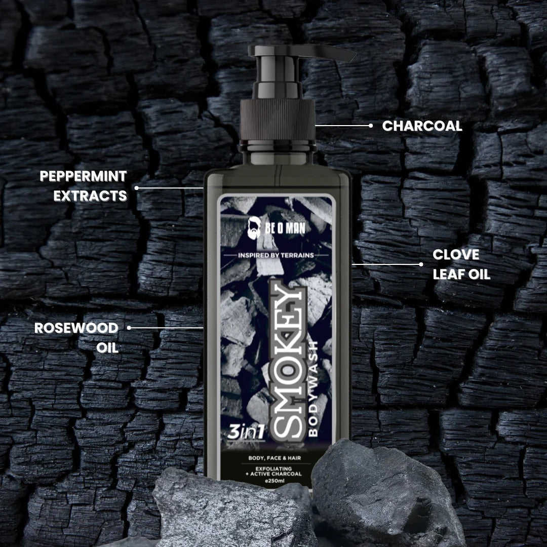 Be O Man Smokey Shower Gel 3-in-1 (20ml)