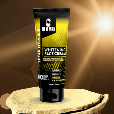 Be O Man Whitening Face Cream – Brighten & Hydrate (Available in 100ml & 500ml)