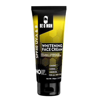 Be O Man Whitening Face Cream – Brighten & Hydrate (Available in 100ml & 500ml)