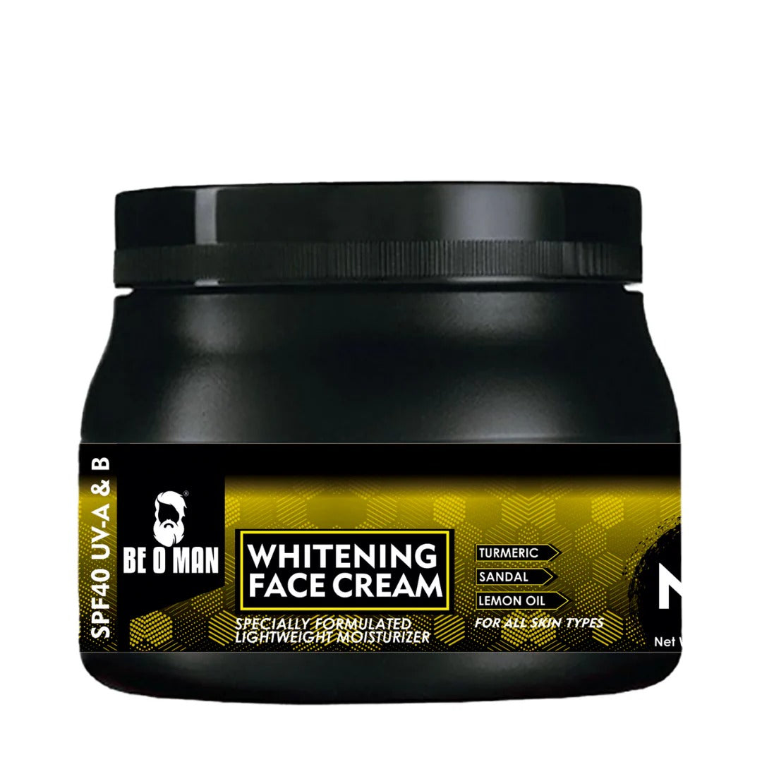 Be O Man Whitening Face Cream – Brighten & Hydrate (Available in 100ml & 500ml)
