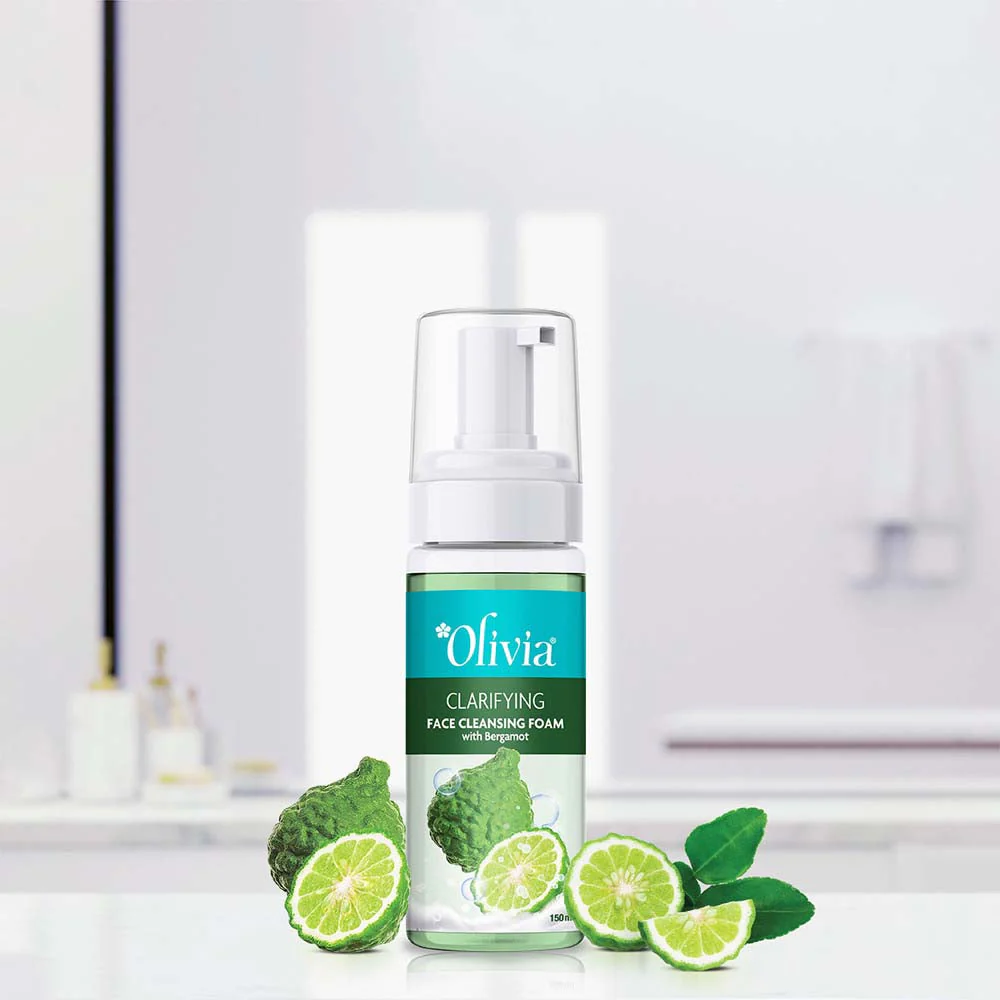 Olivia Clarifying Face Cleansing Foam with Bergamot