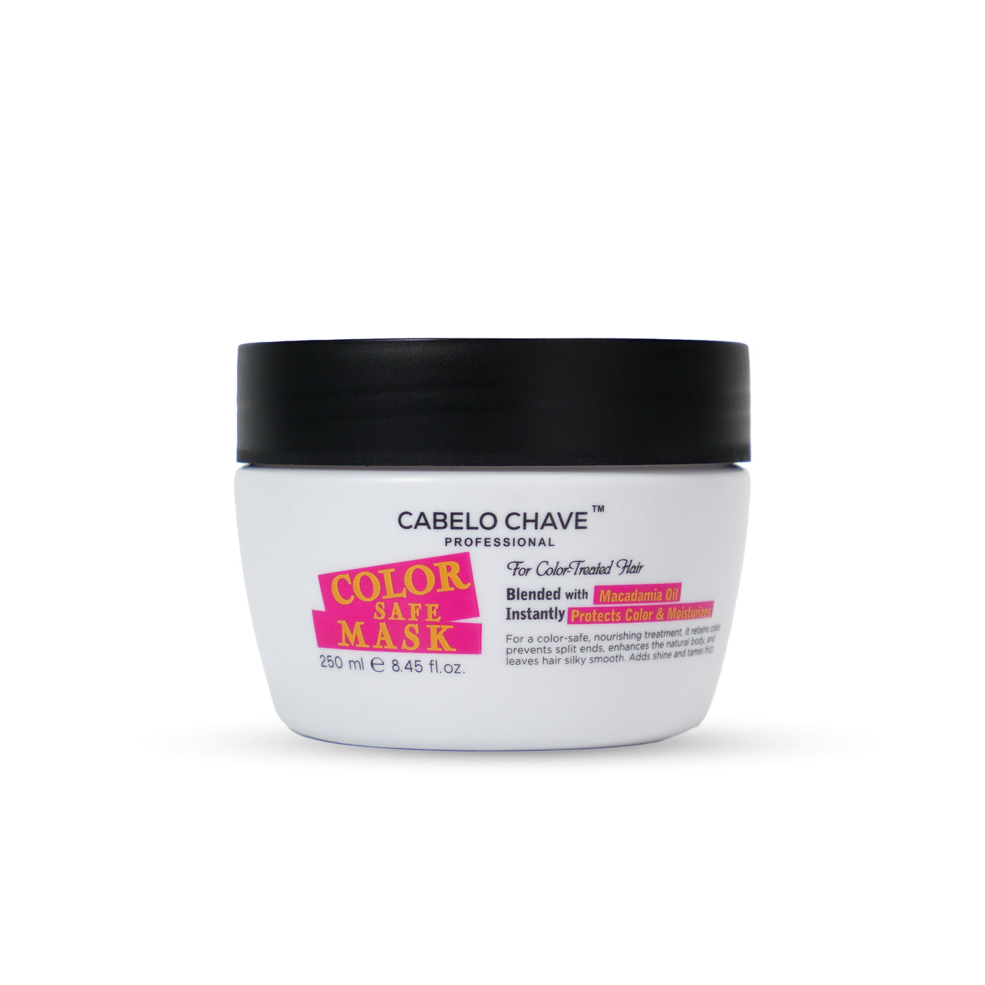 Cabelo Chave Color Safe Mask – Protect & Revitalize Color-Treated Hair