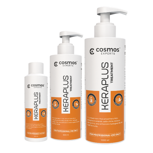 Cosmos Experts Keraplus Treatment – Advanced Hair Repair & Smoothening Formula (Available in 100ml, 500ml, & 1000ml)