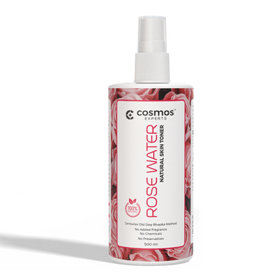 Cosmos Experts Rose Water for Skin (200ml & 500ml)