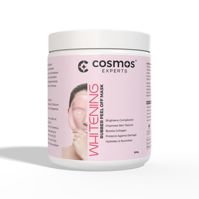 Cosmos Experts Rubber Peel Off Mask - Whitening (Available in 150gm, 500gm & 1000gm)