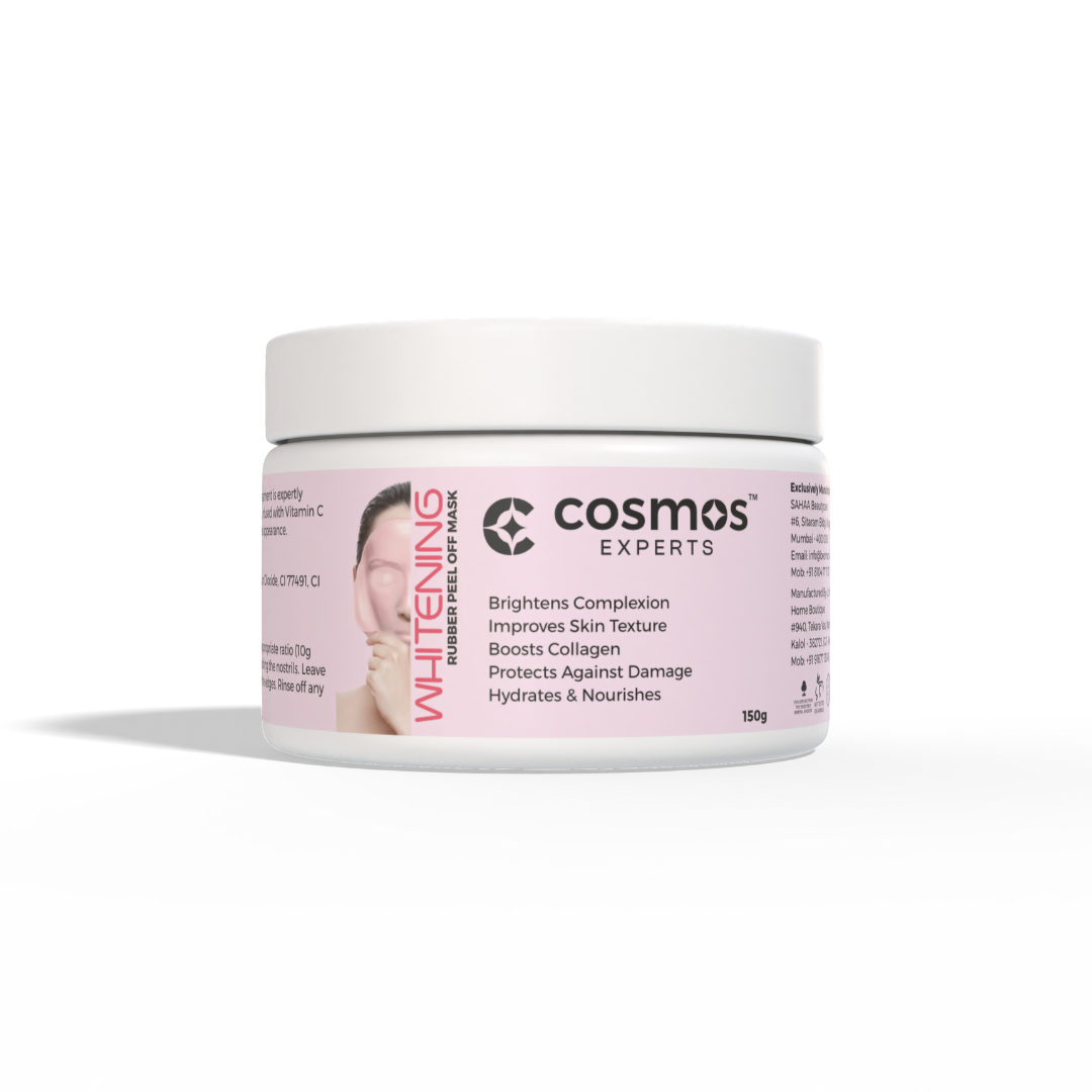 Cosmos Experts Rubber Peel Off Mask - Whitening (Available in 150gm, 500gm & 1000gm)