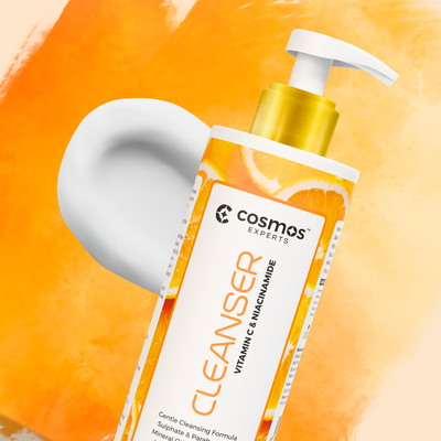 Cosmos Experts Vitamin C Cleanser – Brightening & Hydrating Face Wash (Available in 200ml & 500ml)