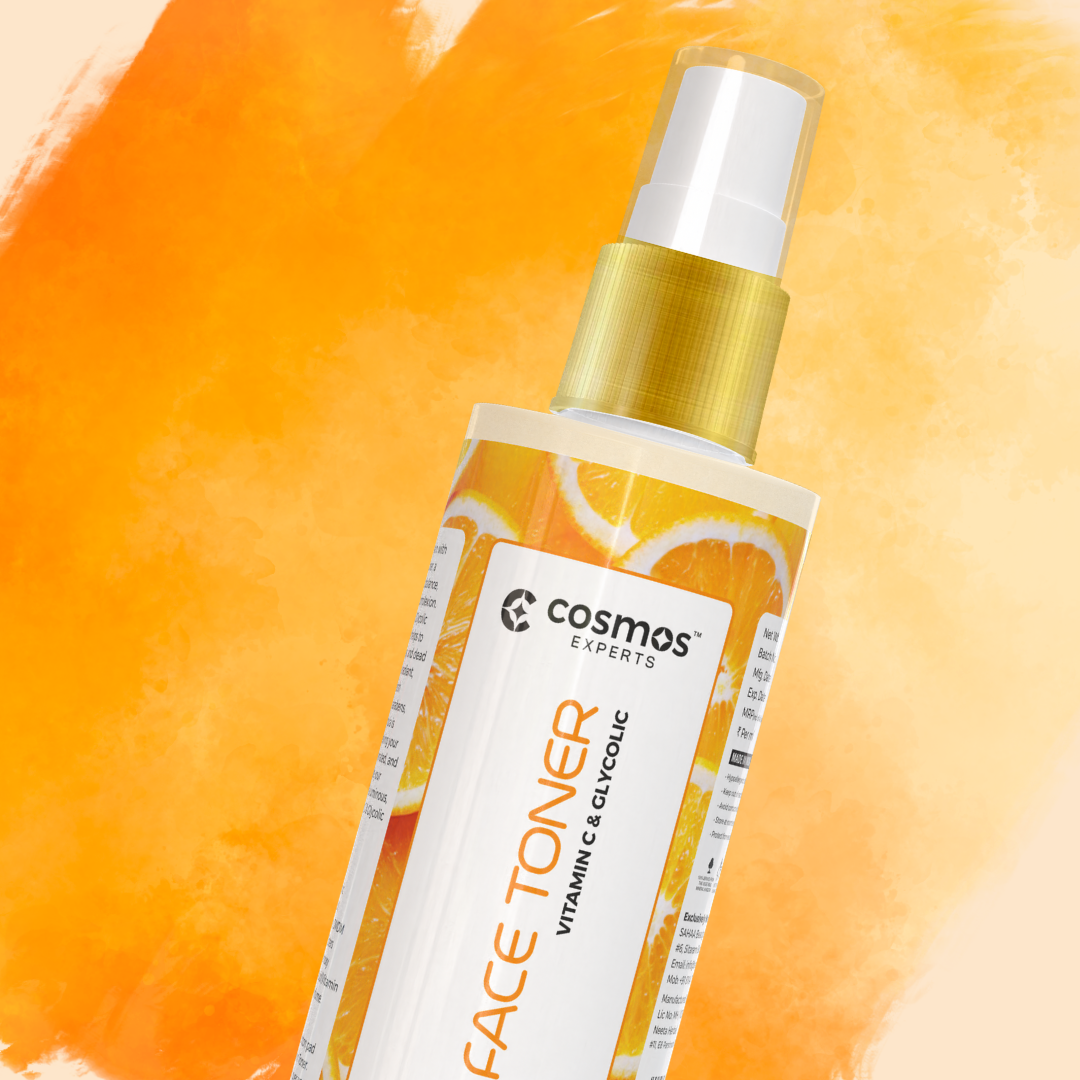 Cosmos Experts Vitamin C Toner – Brightening & Hydrating Skin Refresh (Available in 200ml & 500ml)