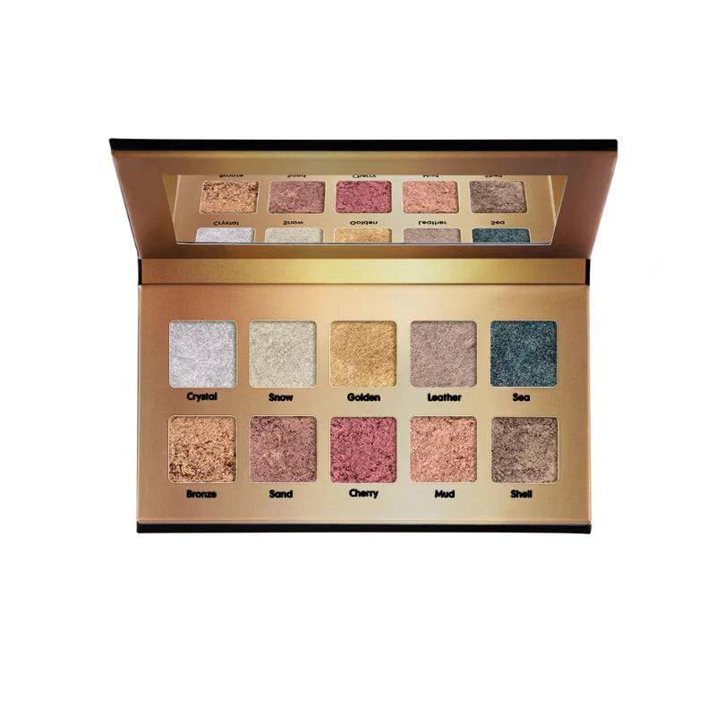 Forever52 10 Color Eyeshadow Palette (Gemstones Collection) Gms001 (40gm)