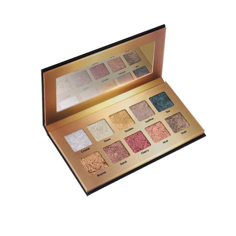 Forever52 10 Color Eyeshadow Palette (Gemstones Collection) Gms001 (40gm)