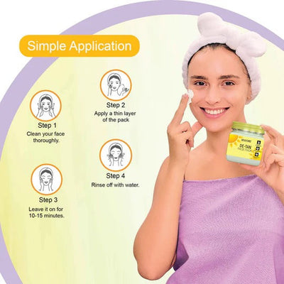 DR.RASHEL De-Tan Face Pack - 380ml