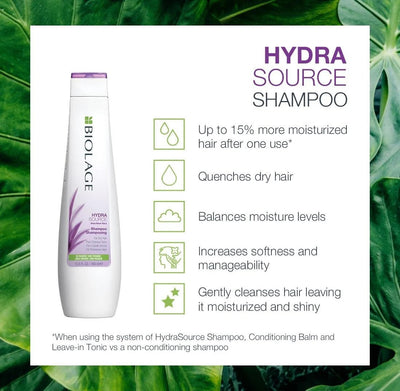 Matrix Biolage Hydrasource Plus Professional Shampoo,For Dry Hair 1L