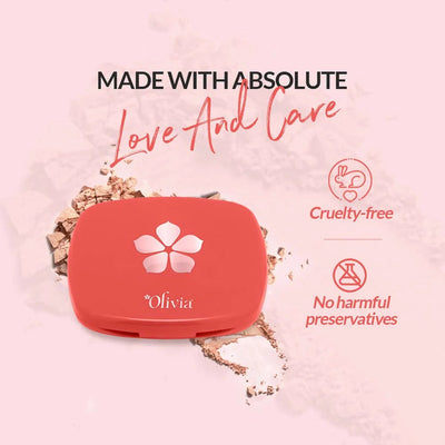 Olivia Skinsync Compact Powder (Creamy Maple, Peach Pie, Caramel Lush)
