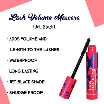 Forever 52 XL Lash Volume Mascara (Jet Black) - LMM001