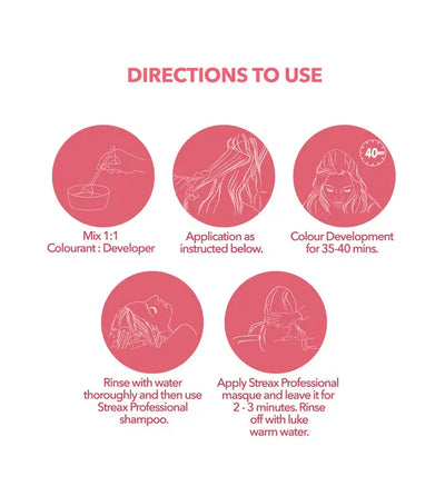 Streax Professional Argan Secrets Hair Colourant Cream - Light Beige Blonde 8.32 (60gm)