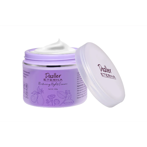 Dazller Eterna Nurturing Night Cream, Non-Greasy,Avocado,Jojoba,Calendula & Sal Resin Extracts  (100 g)