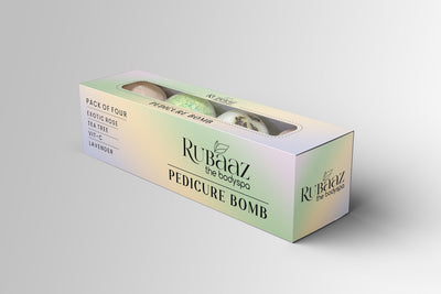 Rubaaz Pedicure Bomb Pack of 4