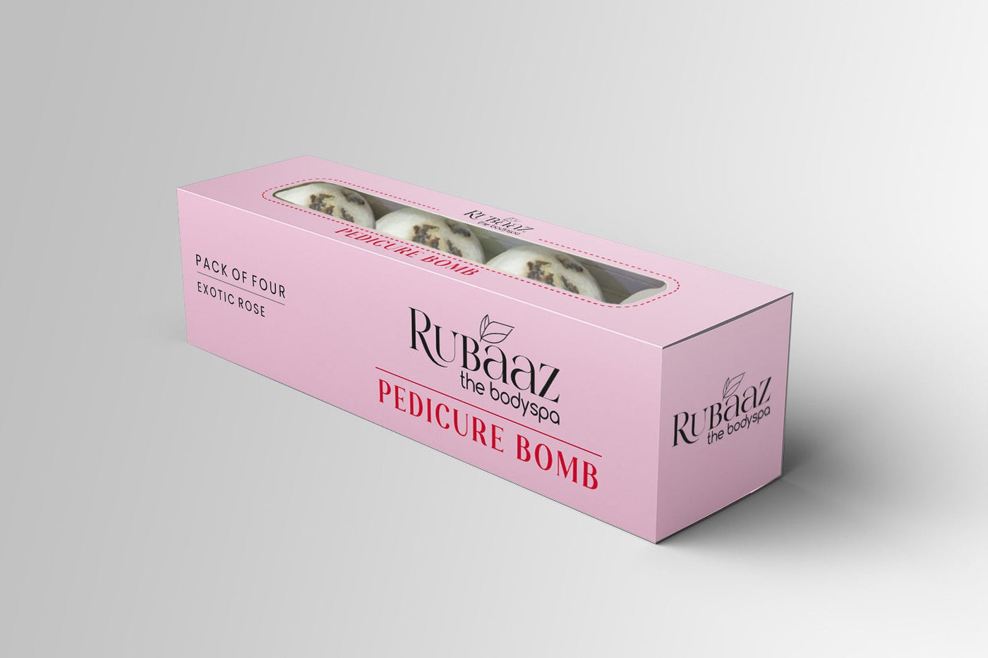 Rubaaz Pedicure Bomb Pack of 4