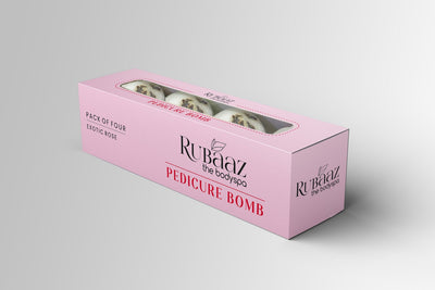 Rubaaz Pedicure Bomb Pack of 4