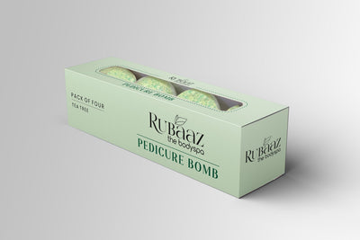 Rubaaz Pedicure Bomb Pack of 4