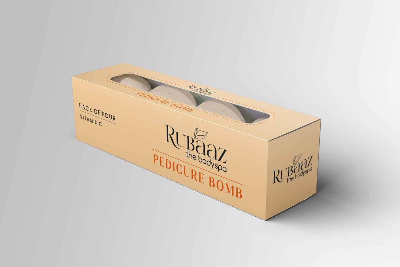 Rubaaz Pedicure Bomb Pack of 4