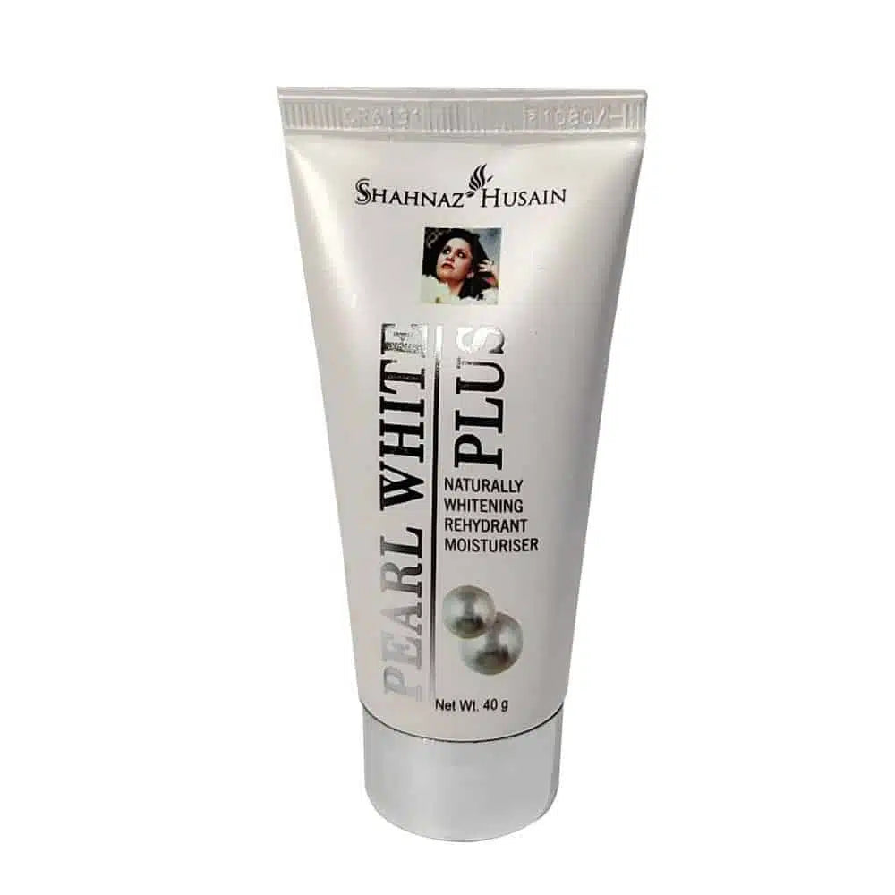 Shahnaz Husain Precious Pearl White Plus Cream Naturally Whitening Rehydrant Moisturiser 40gm