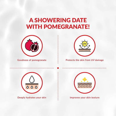 Olivia Skin Energizing Body Wash with Juicy Pomegranate