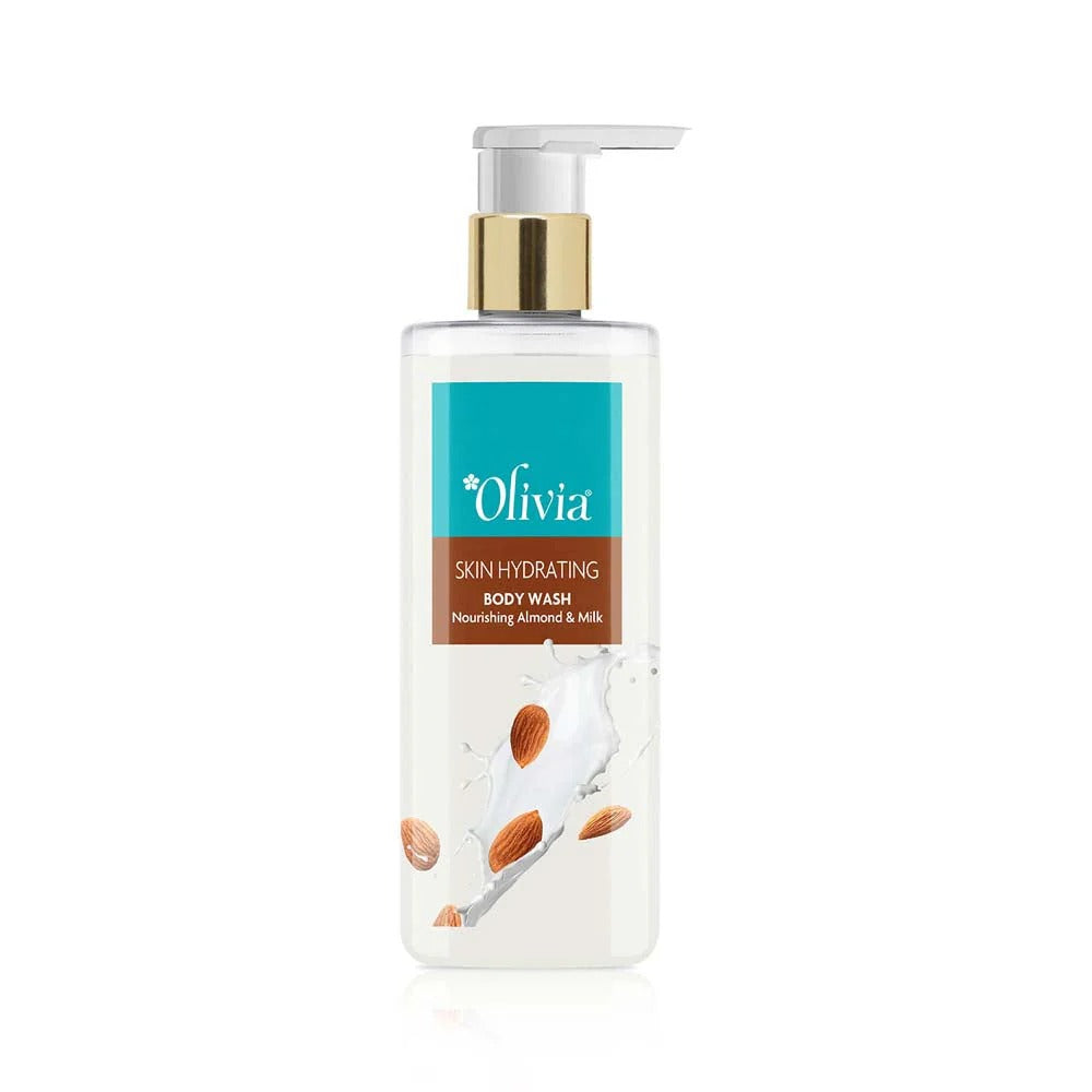 Olivia Skin Hydrating Body Wash with Nourishing Almond and Milk