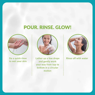 Olivia Skin Soothing Body Wash with Aromatic Kaffir Lime