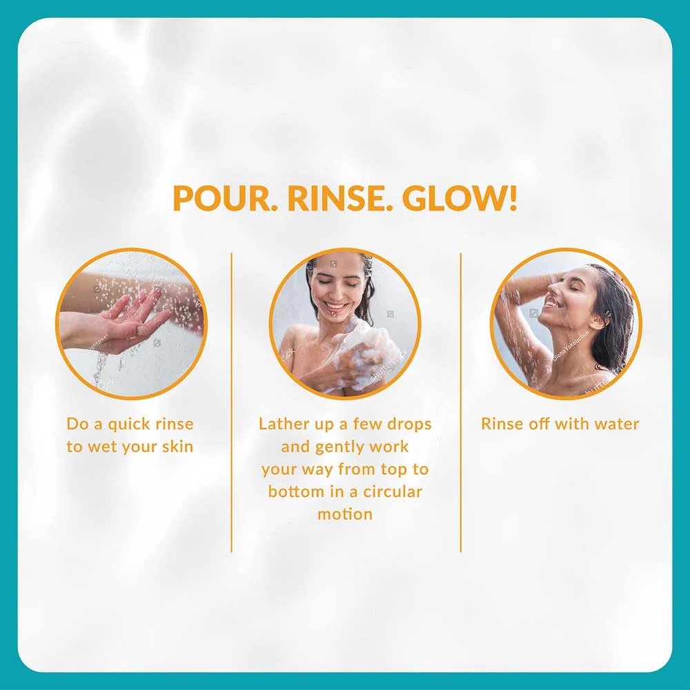 Olivia Tone Brightening Body Wash with Pure Curcumin Extracts