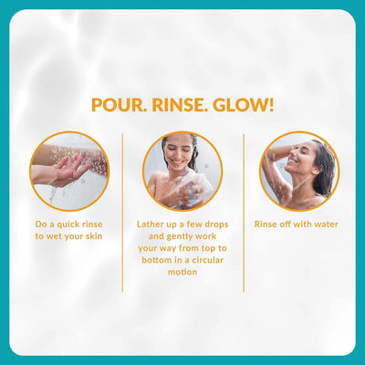 Olivia Tone Brightening Body Wash with Pure Curcumin Extracts