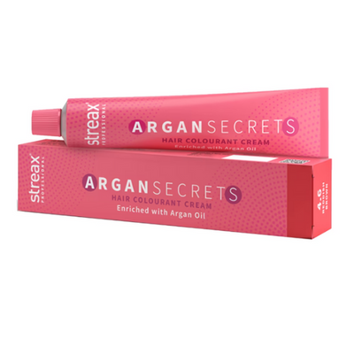 Streax Professional Argan Secret Hair Colourant Cream - Reddish Brown 4.6 - 60gm