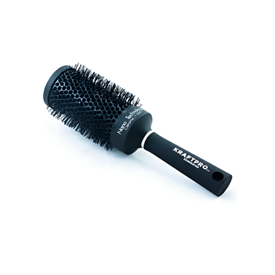 KRAFTPRO 53MM Thermal Ceramic & Ionic Tech & Anti-Static Round Hair Brush For Blow Drying, Curling & Straightening Add Volume & Shine