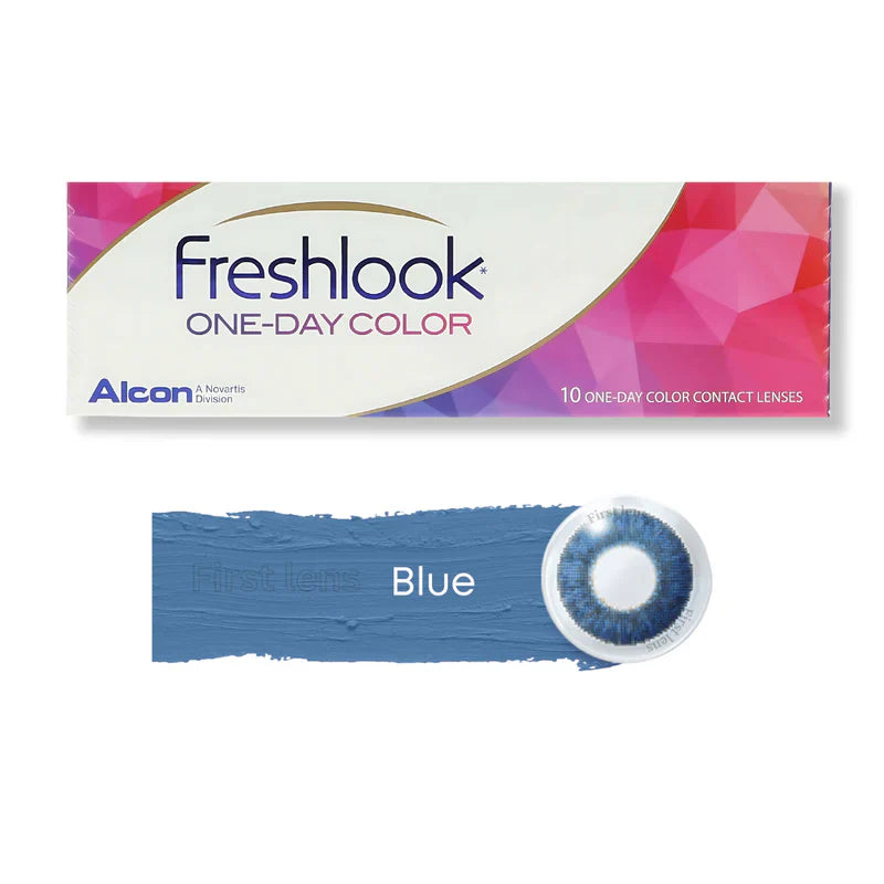 Alcon Freshlook One Day Colour Contact Lens in (Green  Blue Pure Hazel)