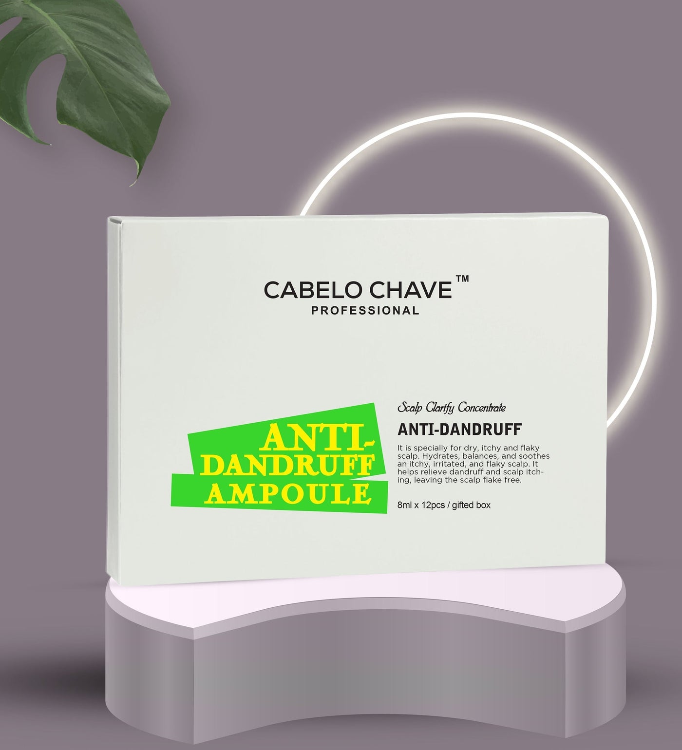 Cabelo Chave Anti-Dandruff Ampoule