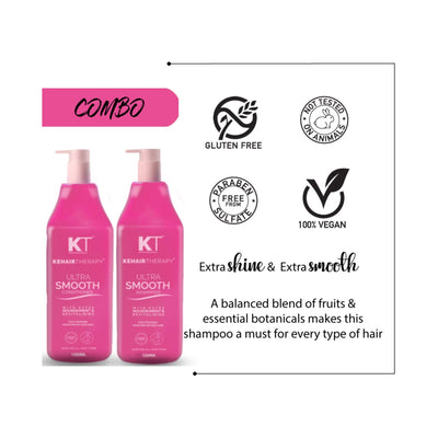 KT Professional Kehairtherapy Ultra Smooth Conditioner (1000ml)
