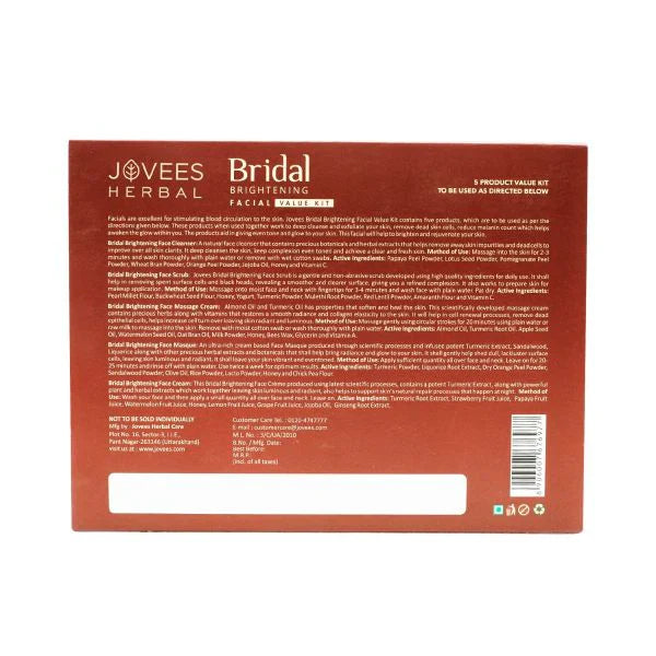 Jovees Bridal Brightening Facial Kit