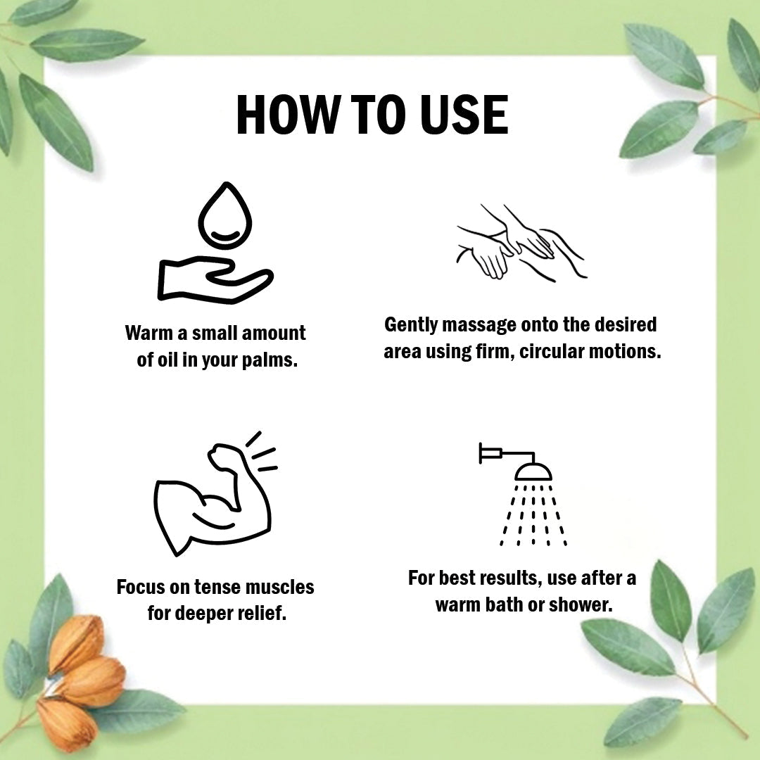 Rubaaz Body Massage Oil Deep Tissue