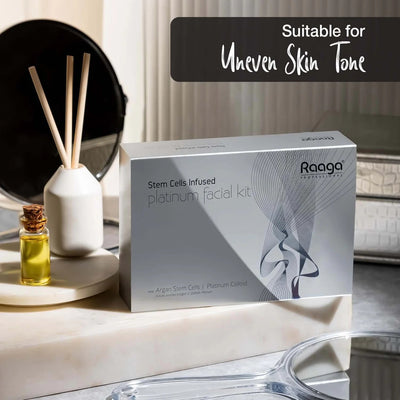 Raaga Professional Stem Cells Infused Platinum 6 Step Facial Kit – 61g