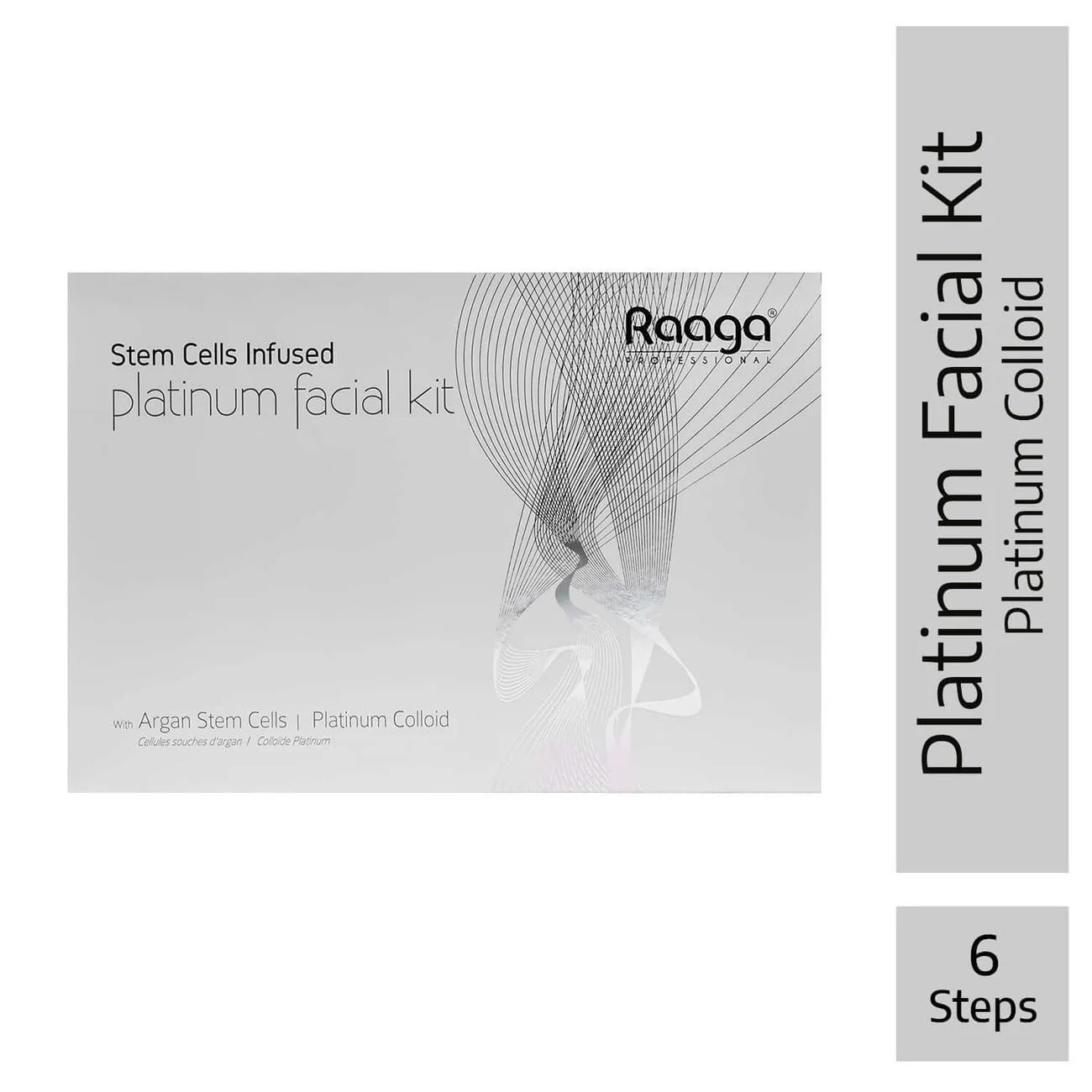 Raaga Professional Stem Cells Infused Platinum 6 Step Facial Kit – 61g