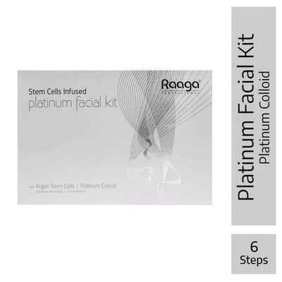 Raaga Professional Stem Cells Infused Platinum 6 Step Facial Kit – 61g